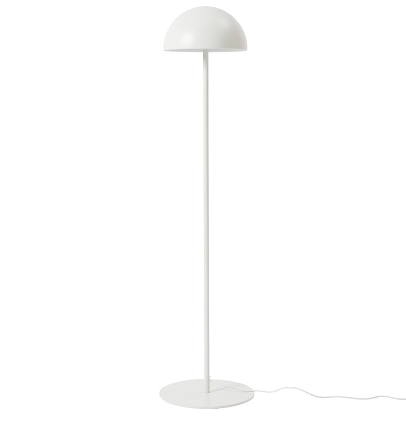 Dome floor lamp white