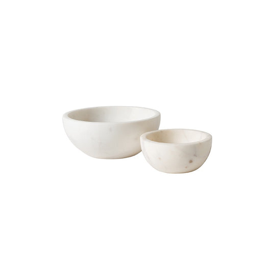 Small marble bowl white