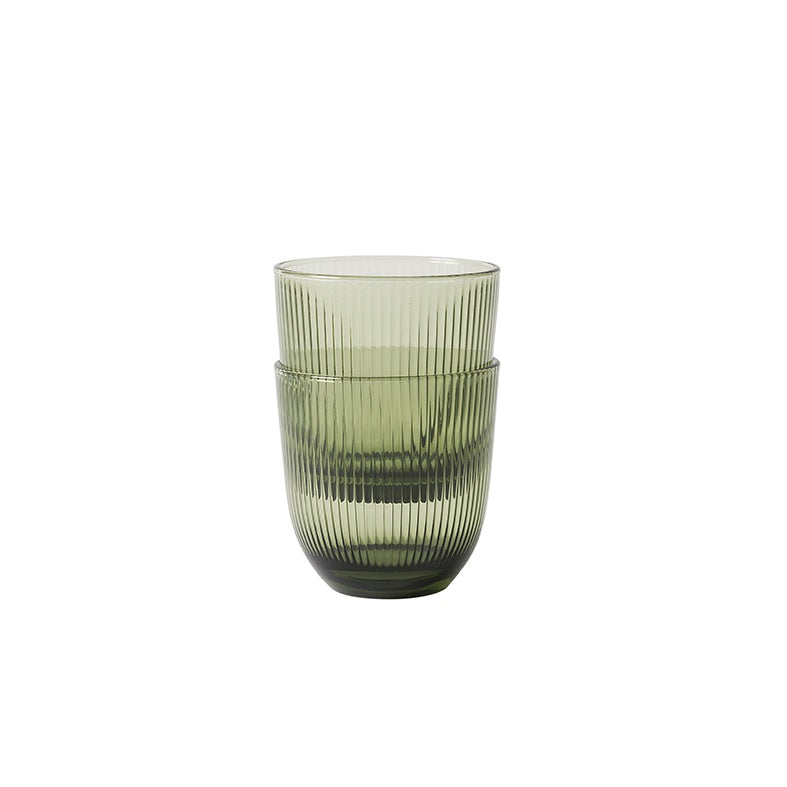 Rib tumbler olive