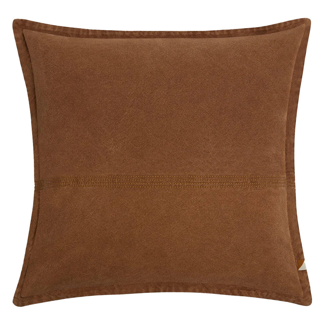 Camp in cushion cover 65cm toffee