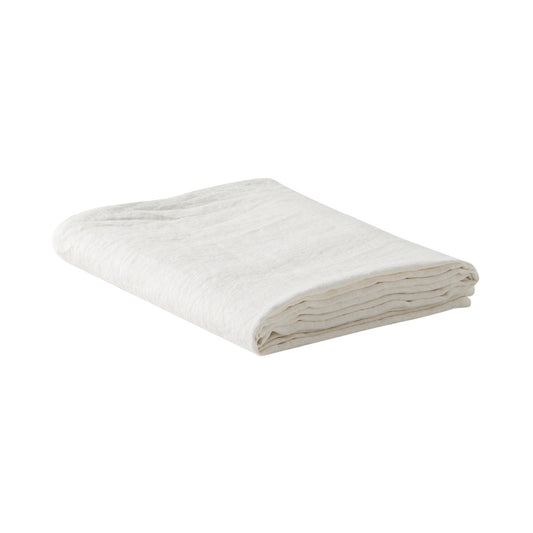 Linen tablecloth white 270cm