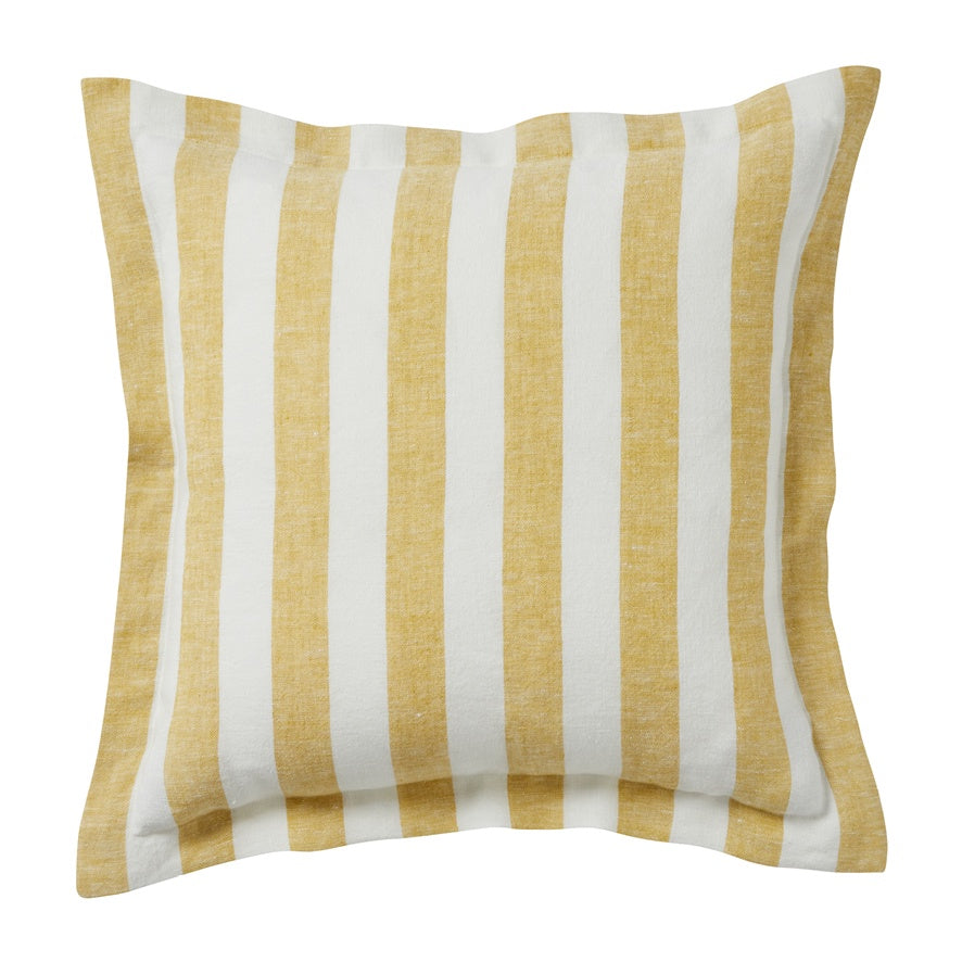 Luca linen cushion cover limoncello 50cm