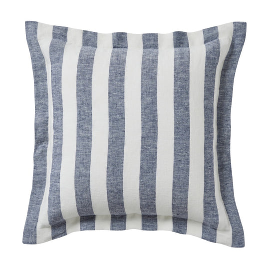 Luca linen cushion cover ocean 50cm