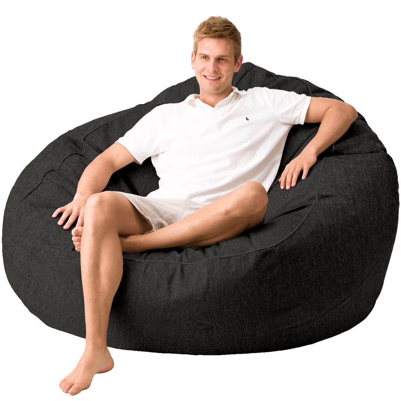 Coast outdoor beanbag with matching piping XXL