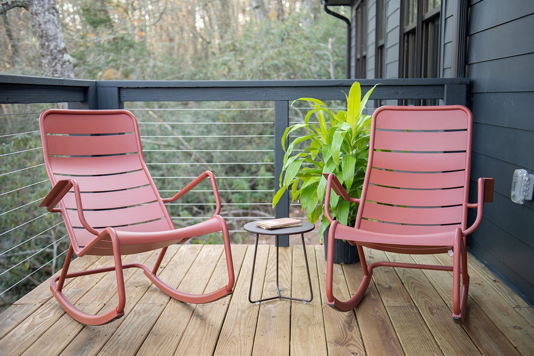 Cocotte stool/side table 35cm liquorice