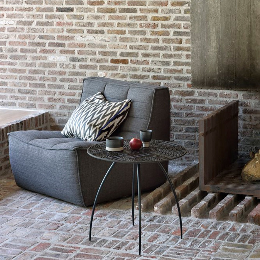 Sebastian 1-seater dark grey