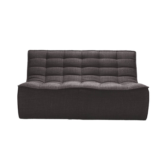 Sebastian 2-seater sofa dark grey