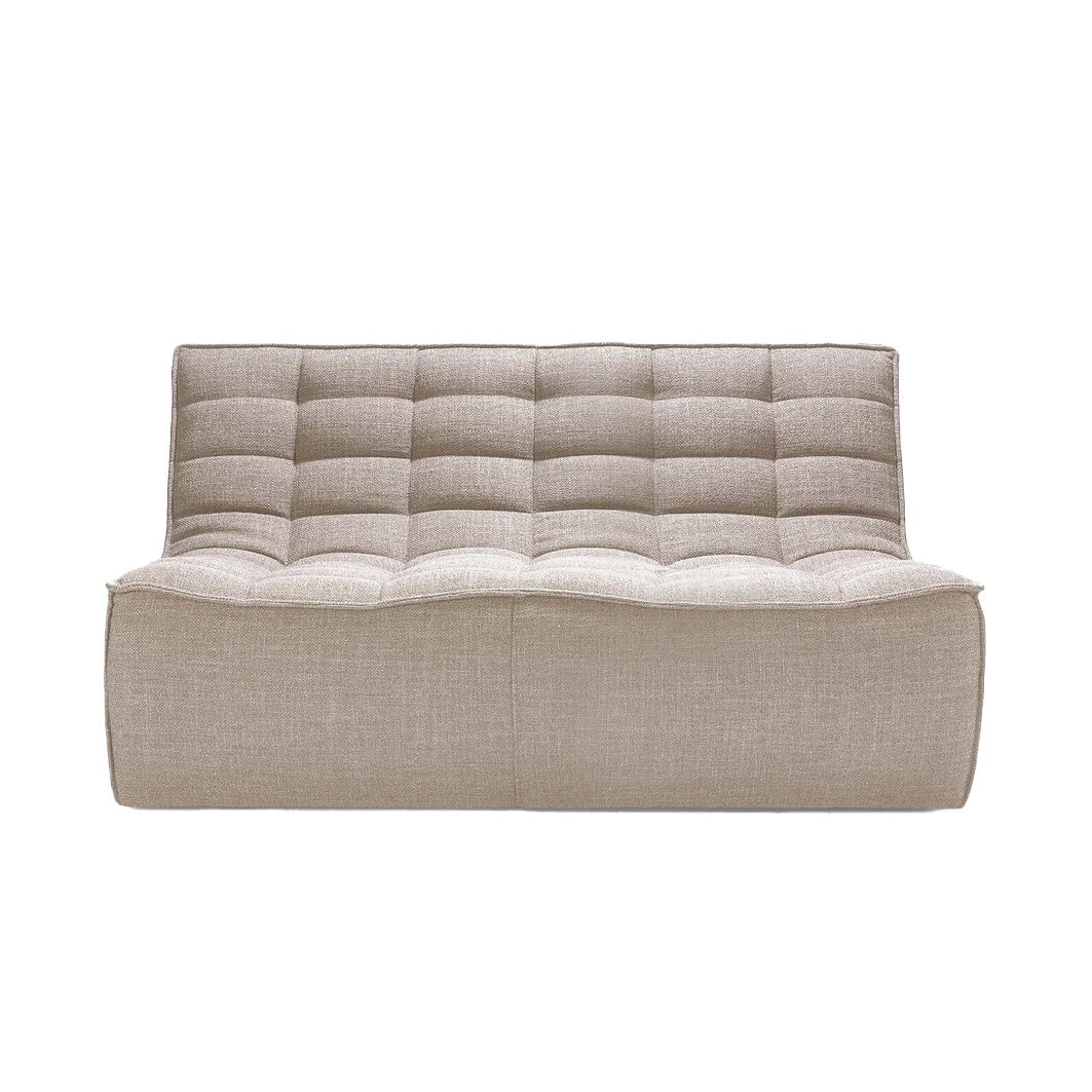 Sebastian 2-seater sofa natural