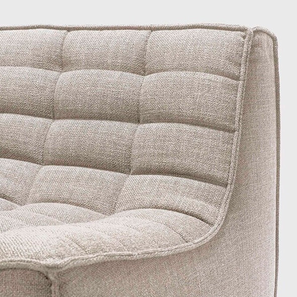 Sebastian 2-seater sofa natural