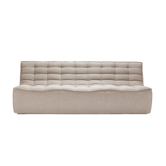Sebastian 3-seater sofa natural
