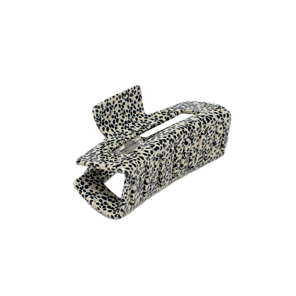 Dalmation rectangle claw clip