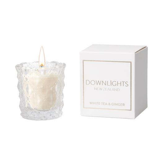 Downlights mini candle white tea & ginger