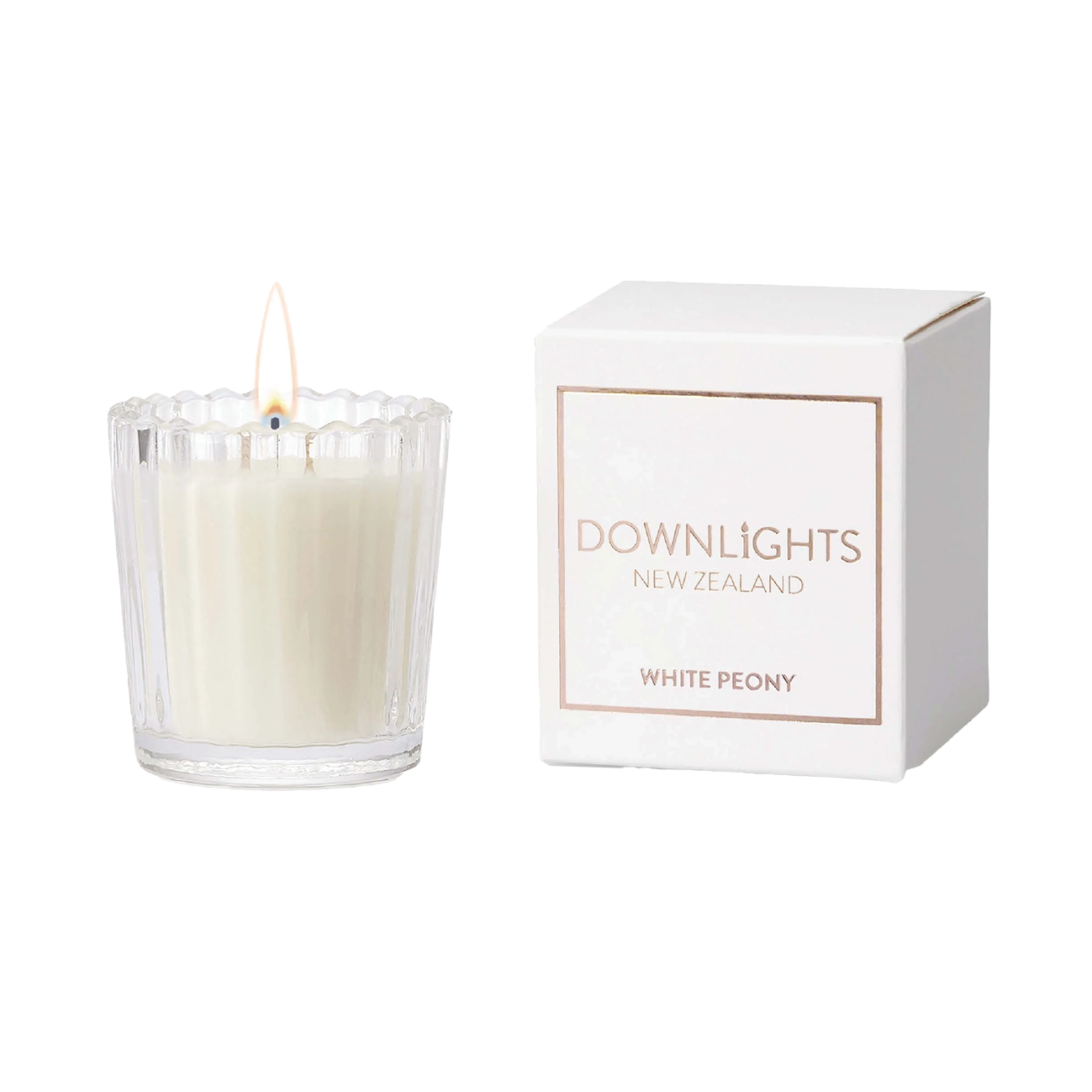Downlights mini candle white peony