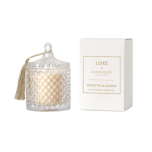 Downlights candle white tea & ginger