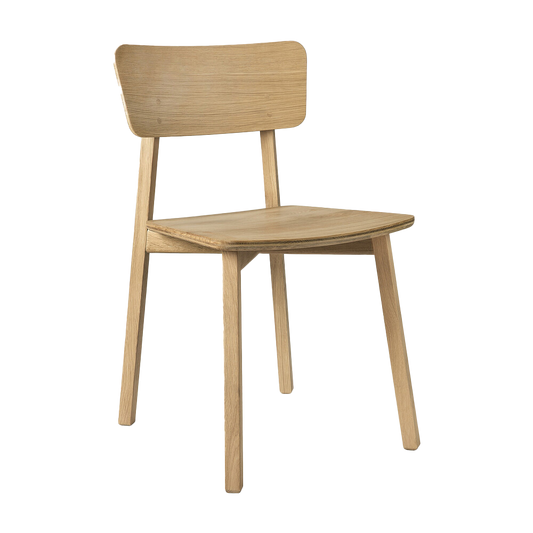 French oak dining chair