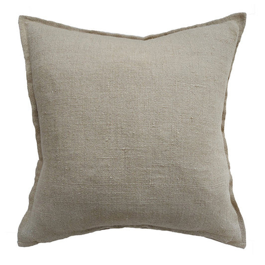 Flaxmill linen cushion cover doeskin 50cm