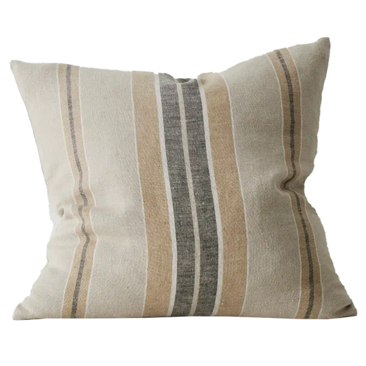 Franco linen cushion cover clay 50cm