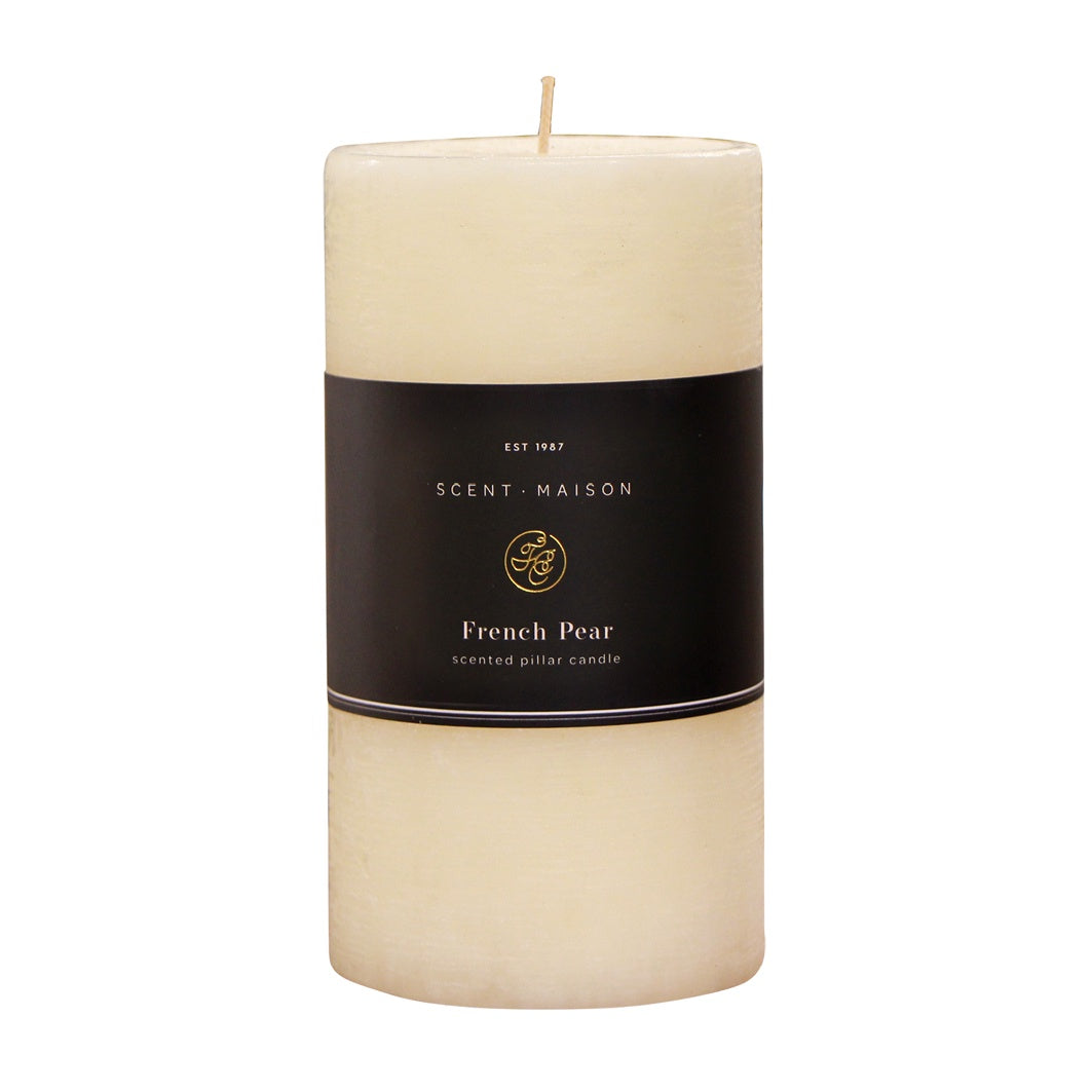 Scented pillar candle 10 x 15cm