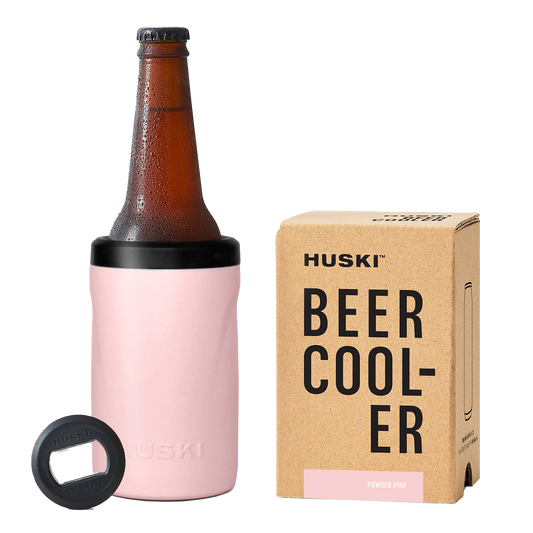 Huski beer cooler powder pink