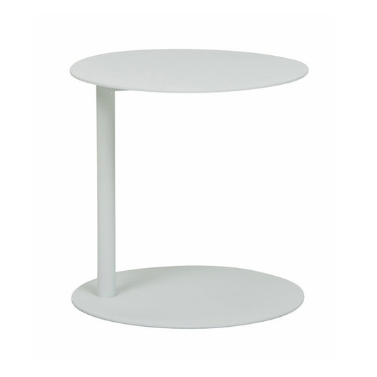 Globewest outdoor aperto side table white 50cm high