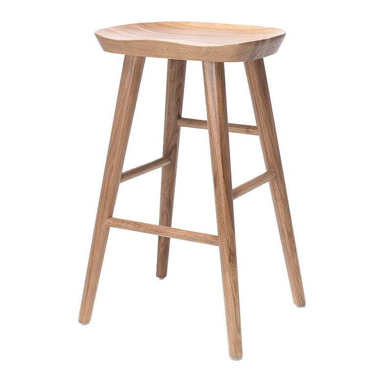 Oak counter stool natural 65cm