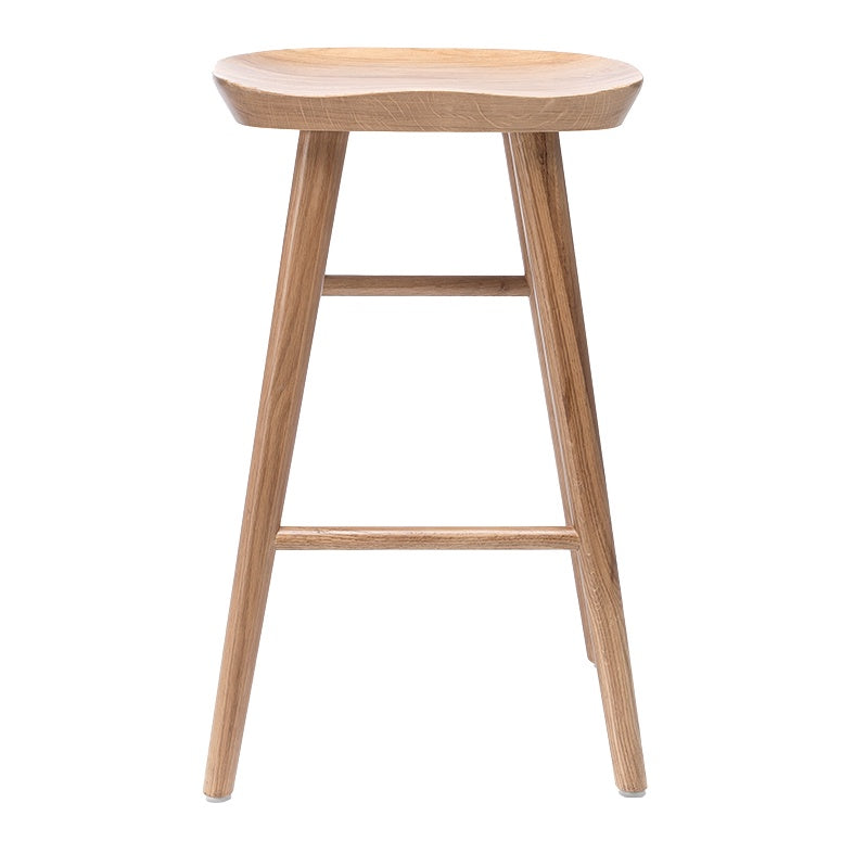 Oak counter stool natural 65cm