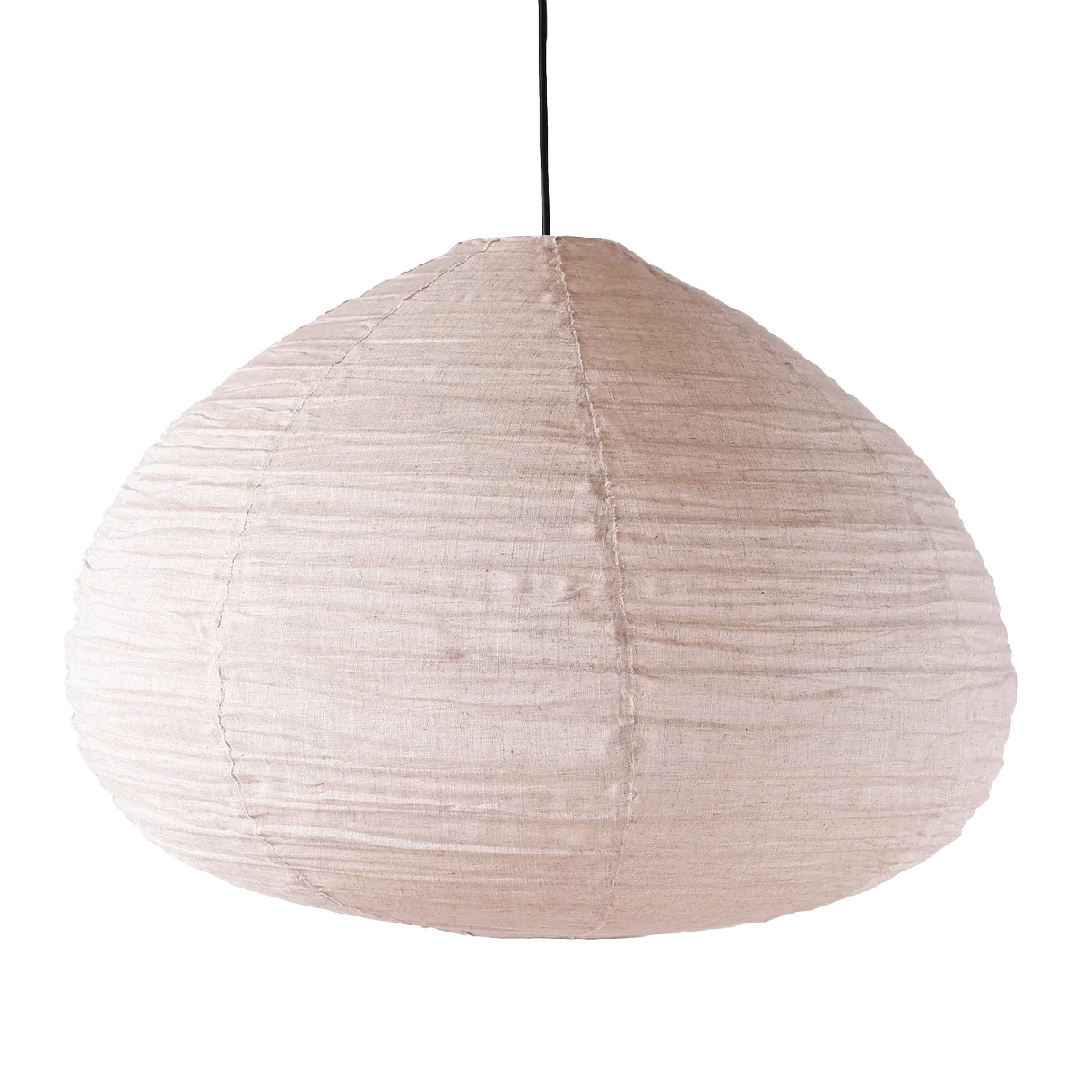 Havana linen pendant shade natural