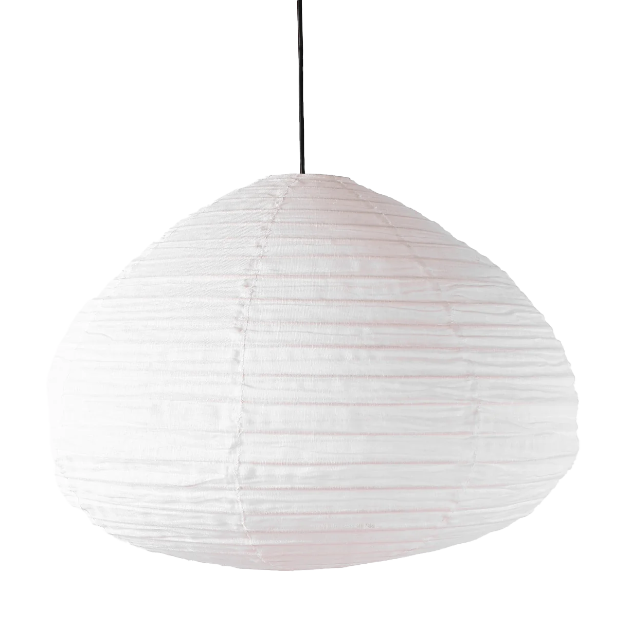 Havana linen pendant shade white