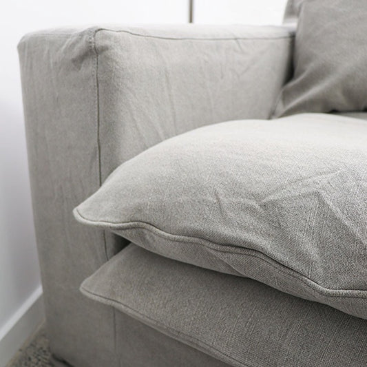 Asher 3.5 seater sofa concrete - cover only