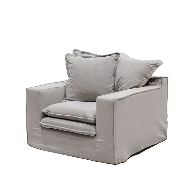 Asher armchair cement - cover only