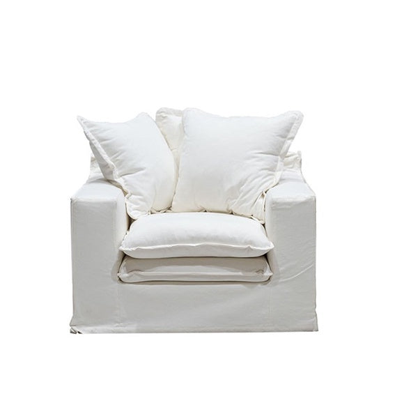 Asher armchair white - cover only