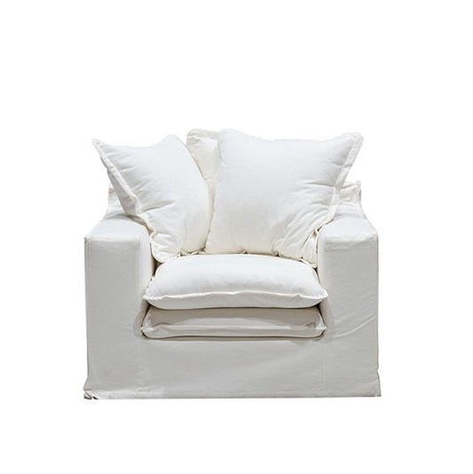 Asher armchair white - cover only