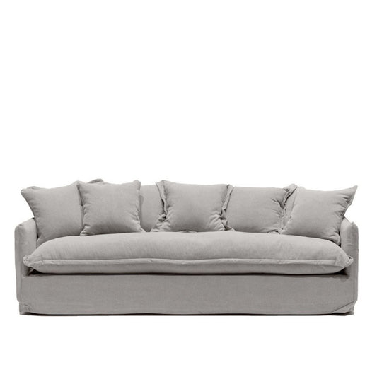 Boston 3.5-seater sofa concrete - cover only