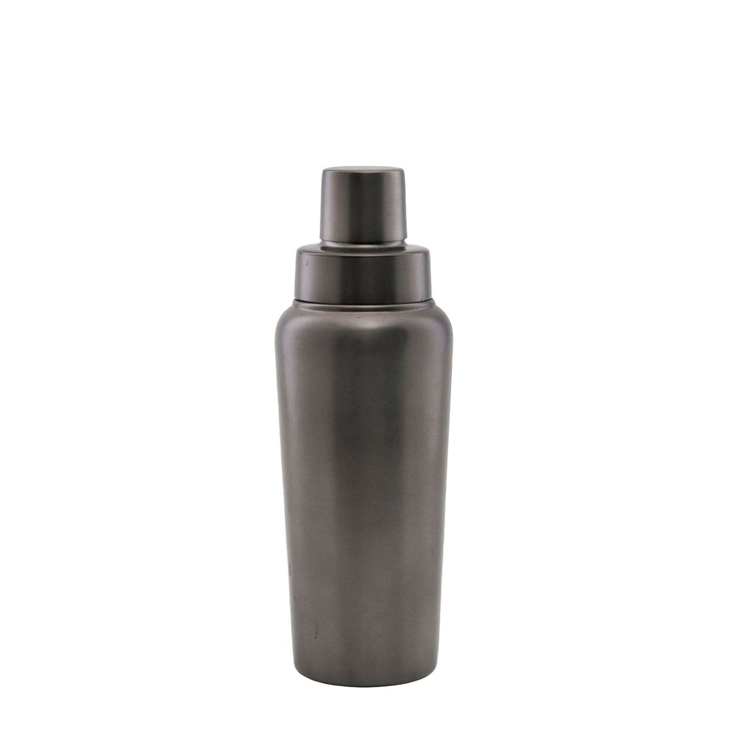 Stainless steel cocktail shaker gunmetal