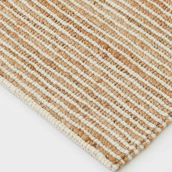 Lisbon jute & wool rug seasalt 200 x 300cm