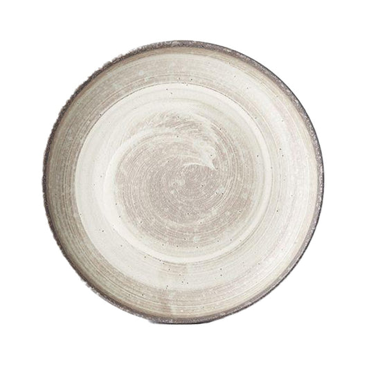 Nin-rin high rim plate 22cm