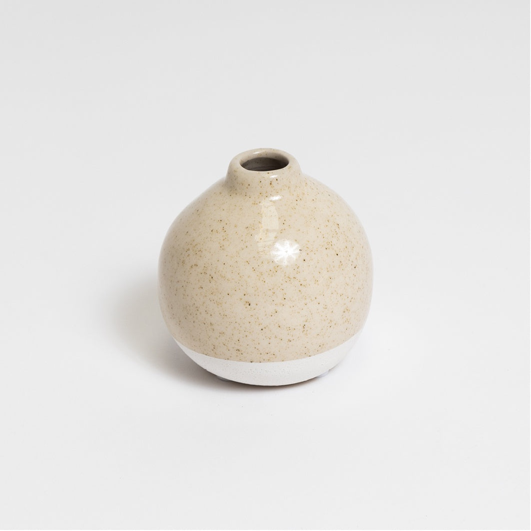 Ceramic seaworthy vase natural