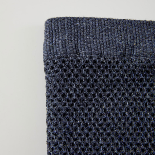 Brera waffle towel range navy