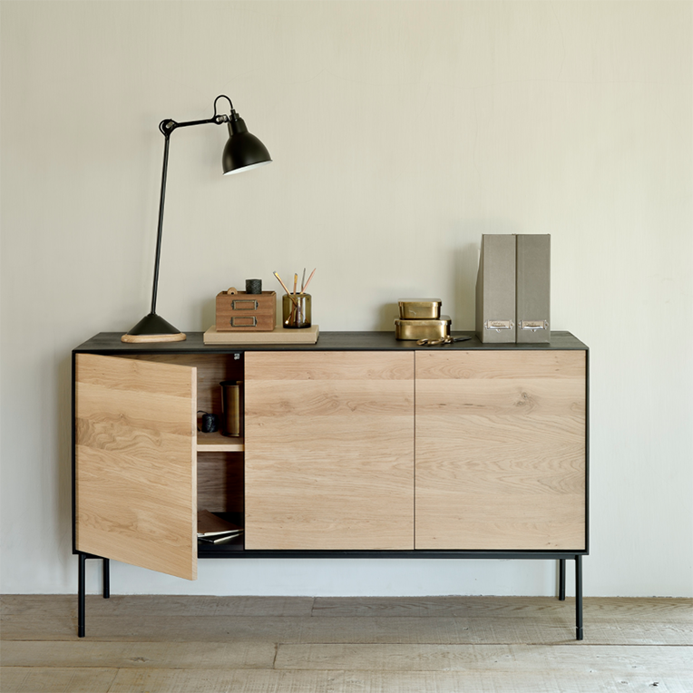 Ethnicraft blackbird sideboard 150cm long