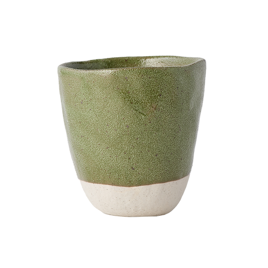 Organic shaped cup green 275mls