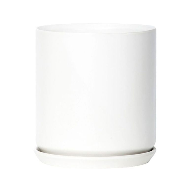 Oslo planter XL white