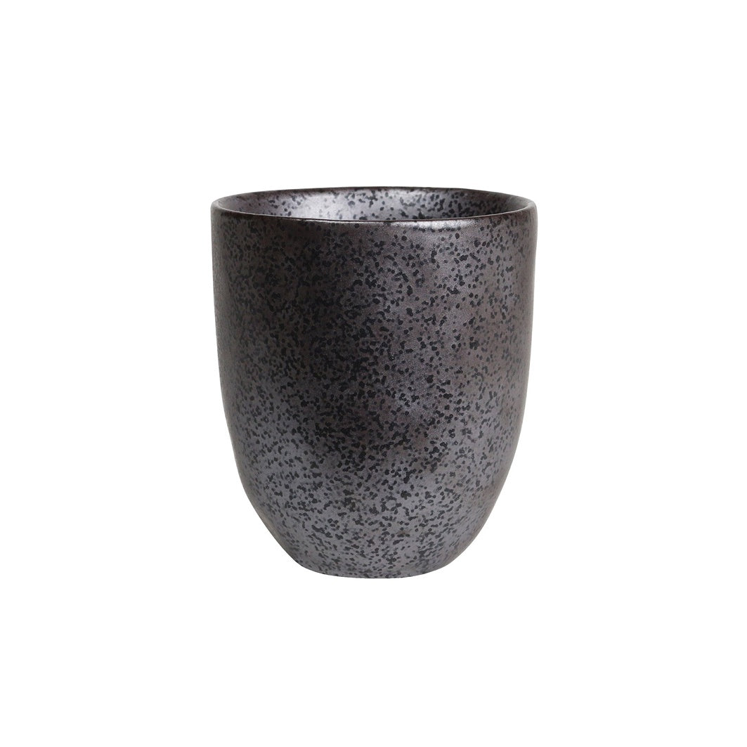 Earth latte cup black