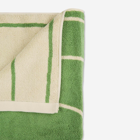 Status Anxiety beach towel green