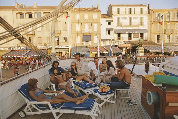 Slim Aarons 'Saint-Tropez' photographic print