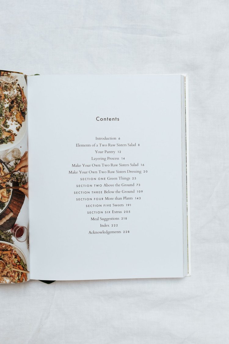 Salad - Two Raw Sisters book