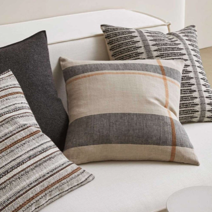 Dante linen cushion cover linen 50cm