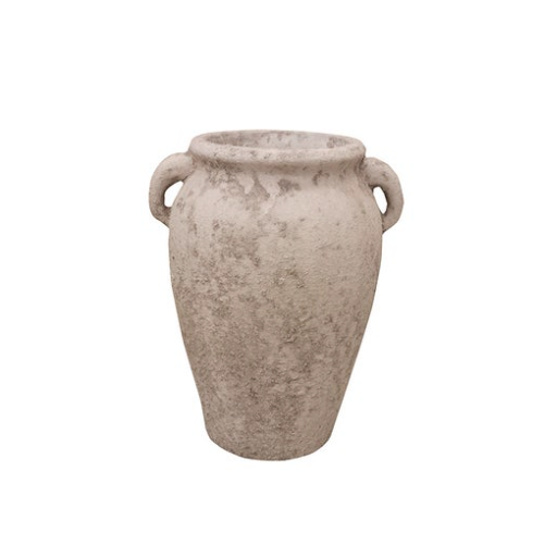 Textured urn natural 47cm