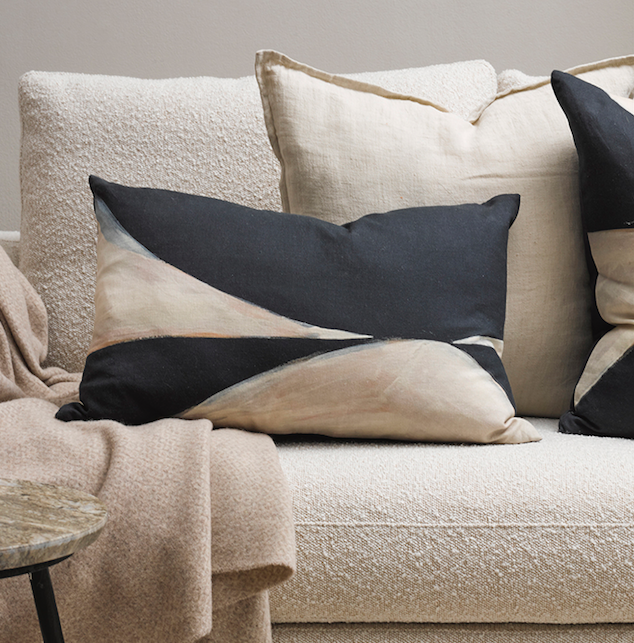 Selene cushion cover ink 40x60cm
