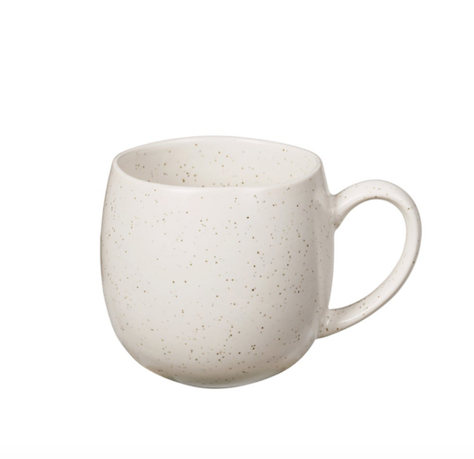Broste Nordic vanilla stoneware mug