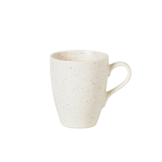Broste Nordic vanilla stoneware mug 11cm
